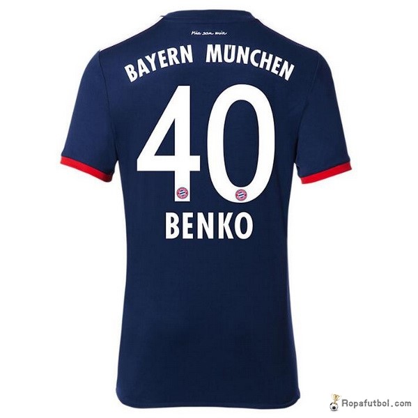 Camiseta Bayern de Múnich Replica Segunda Ropa Benko 2017/18